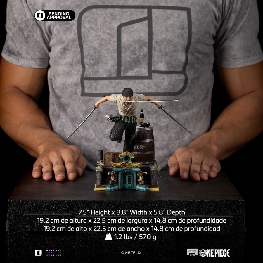 One Piece - Zoro 1:10 Scale Statue