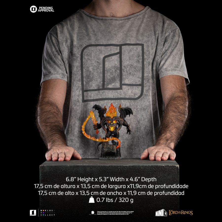 The Lord of the Rings - Balrog MiniCo Vinyl Figure