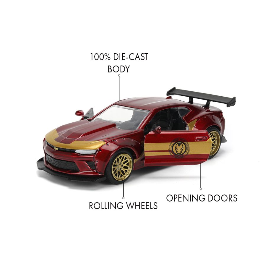 Marvel Comics - 2016 Chevy Camaro Iron Man 1:32 Scale Diecast Vehicle