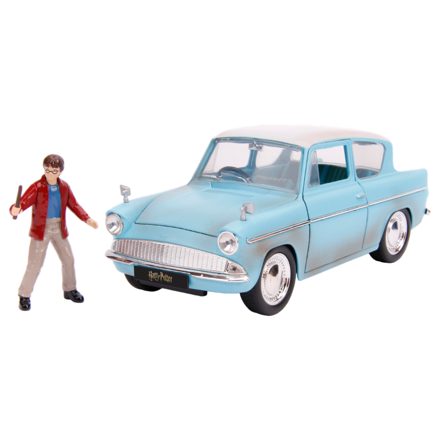 Harry Potter - 1959 Ford Anglia 1:24 Hollywood Ride Diecast Vehicle