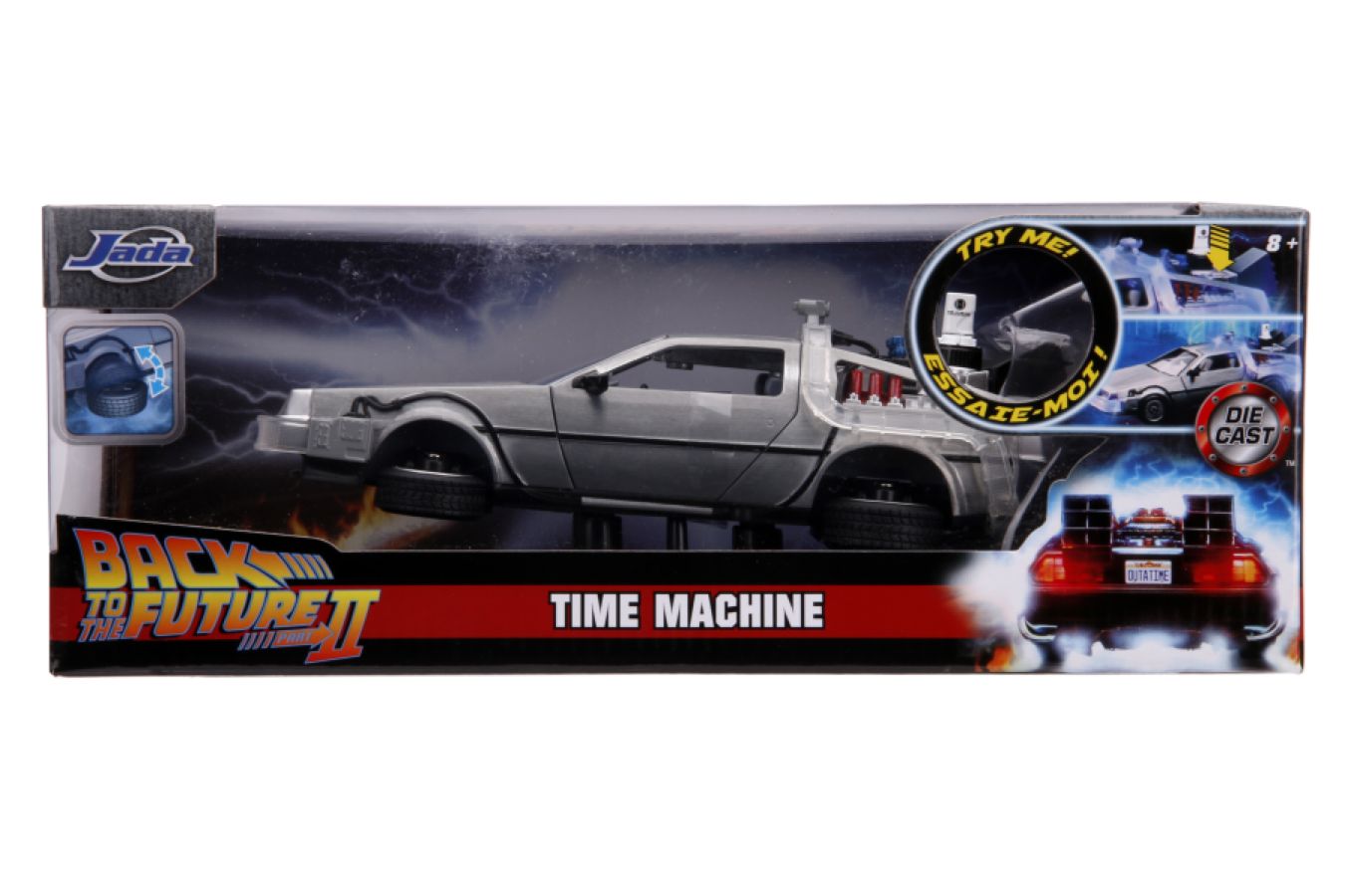Back to the Future Part II - Delorean 1:24 Scale Hollywood Ride