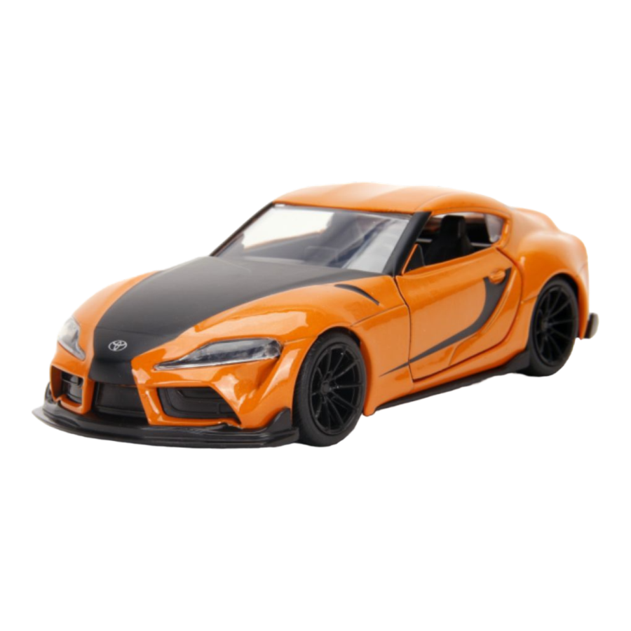 Fast and Furious 9: The Fast Saga - 2020 Toyota Supra Metallic Orange 1:32 Scale Hollywood Ride