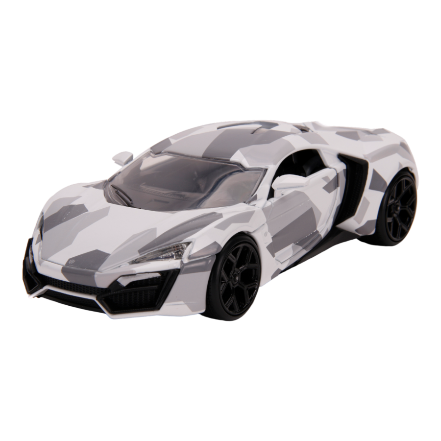 HyperSpec - Lykan Hypersport White / Camo 1:24 Scale Diecast Vehicle