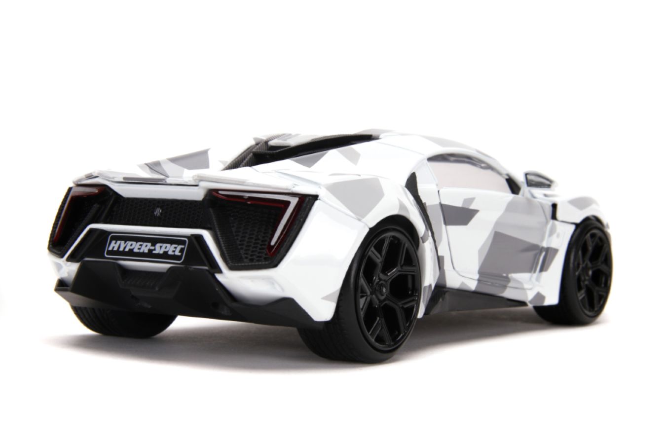 HyperSpec - Lykan Hypersport White / Camo 1:24 Scale Diecast Vehicle