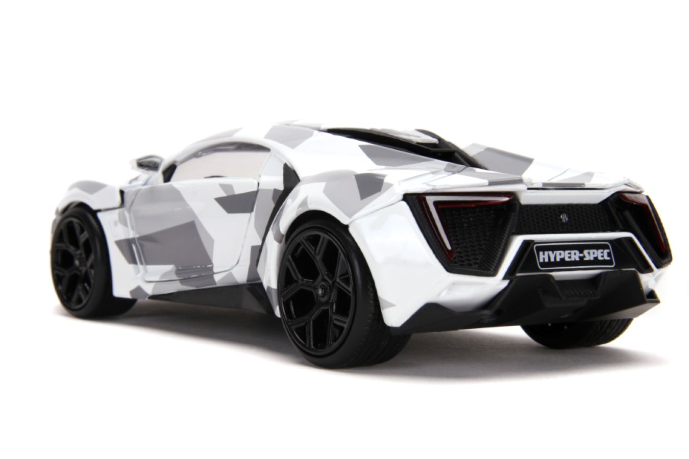 HyperSpec - Lykan Hypersport White / Camo 1:24 Scale Diecast Vehicle
