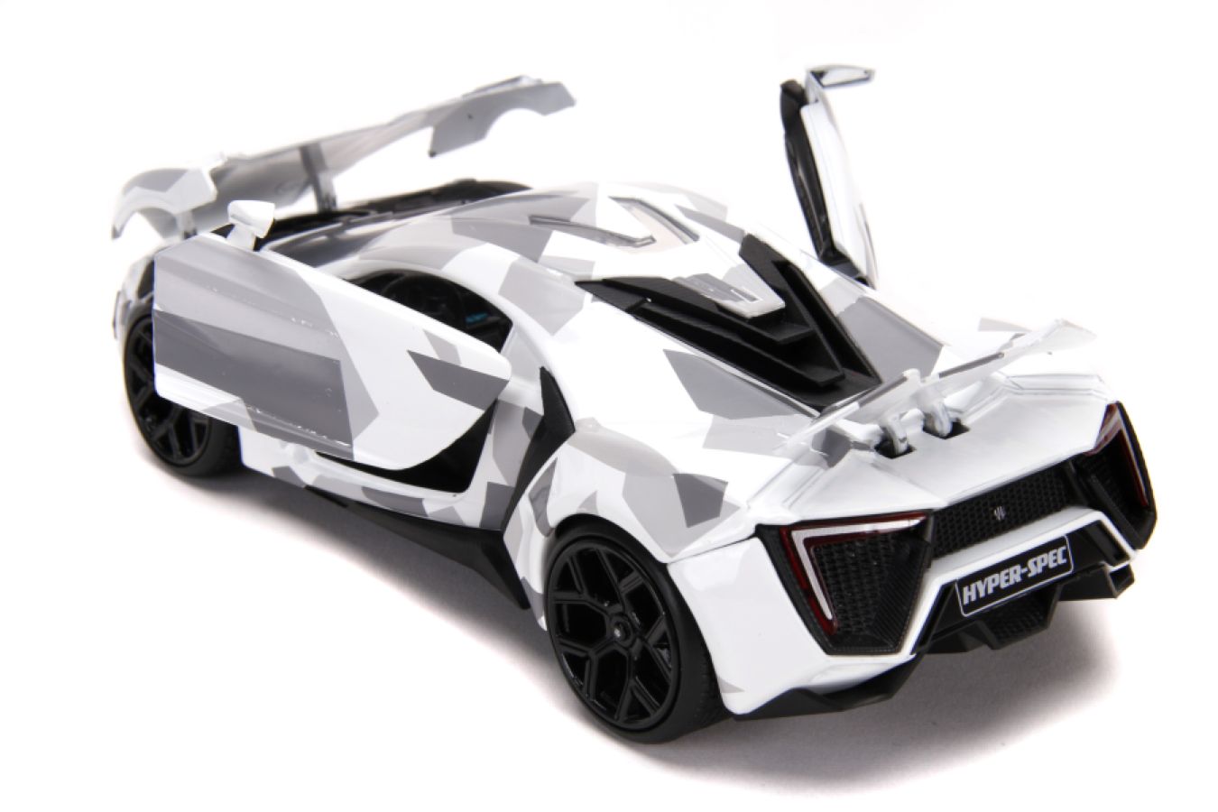 HyperSpec - Lykan Hypersport White / Camo 1:24 Scale Diecast Vehicle