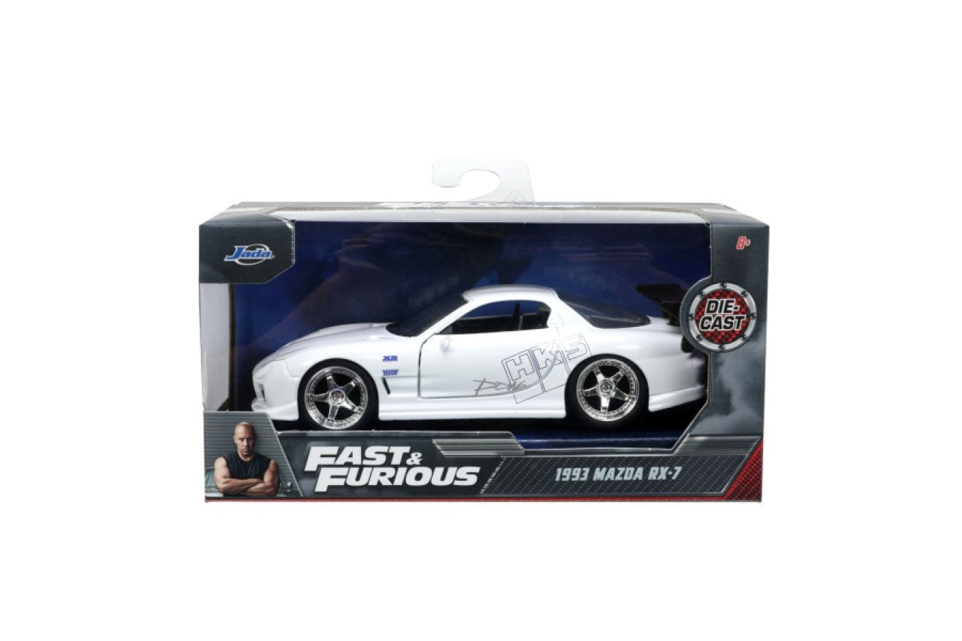 Fast & Furious - HKS 1993 Mazda RX-7 1:32 Scale Diecast Vehicle