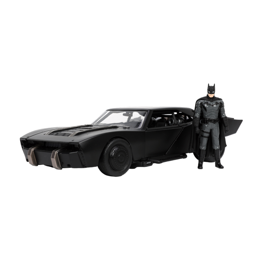 The Batman - Batmobile with Batman 1:24 Scale Hollywood Ride