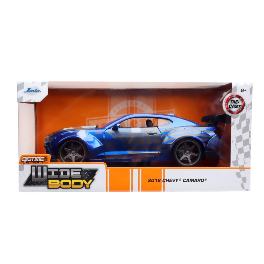 Big Time Muscle - 2016 Chevrolet Camaro Wide Body 1:24 Scale Diecast Vehicle