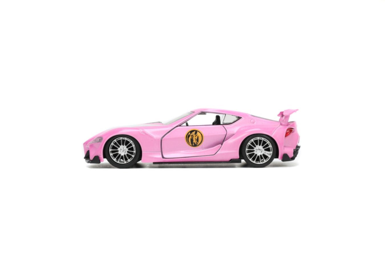 Power Rangers - Toyota FT-1 with Pink Ranger 1:32 Scale