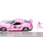Power Rangers - Toyota FT-1 with Pink Ranger 1:32 Scale