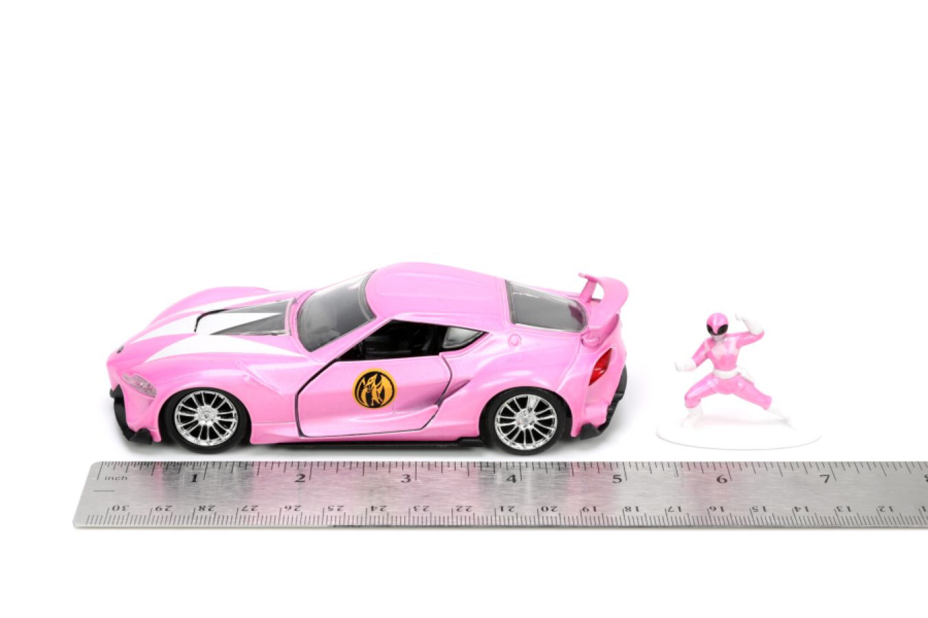 Power Rangers - Toyota FT-1 with Pink Ranger 1:32 Scale