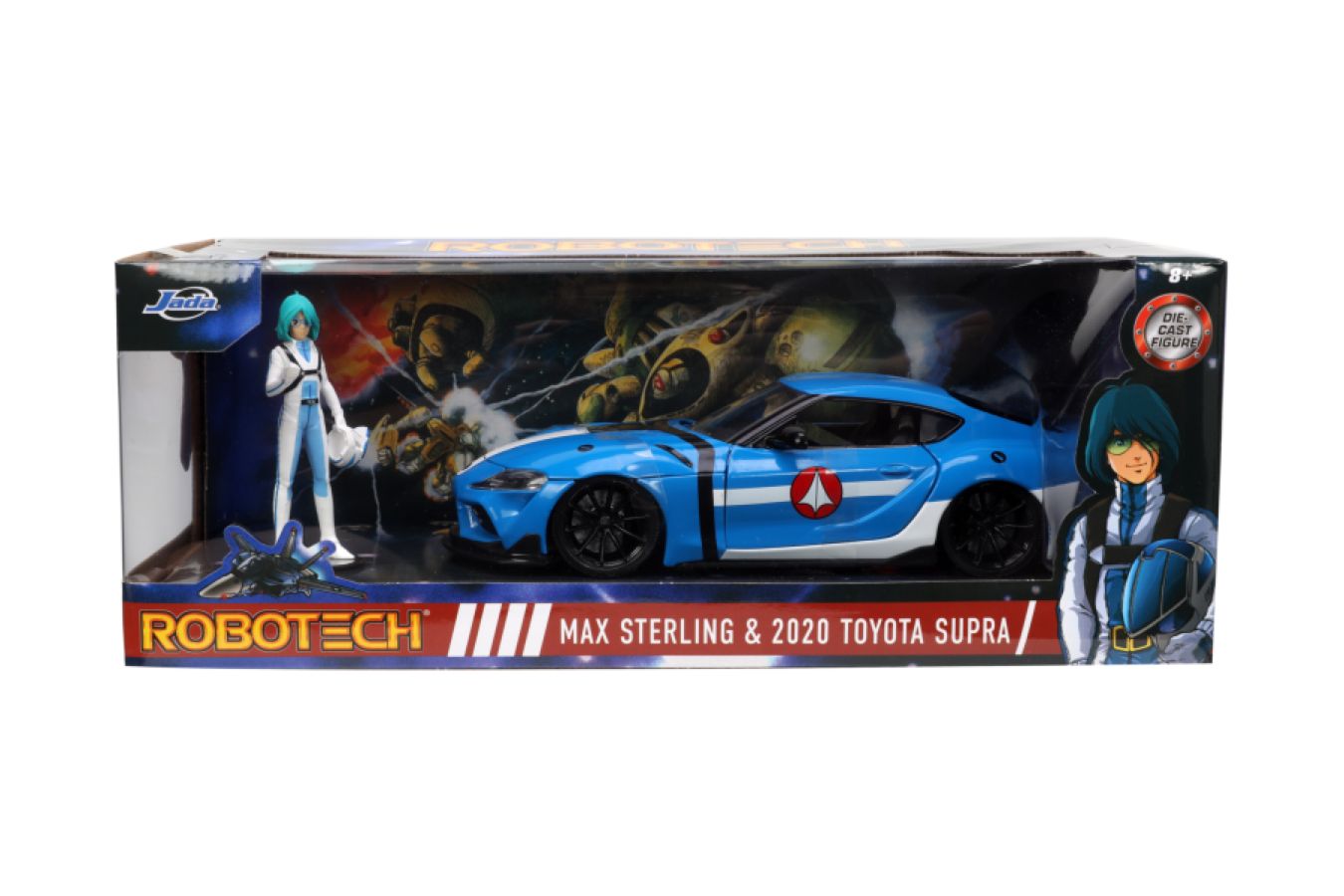 Robotech - 2020 Toyota Supra with Max 1:24 Scale Set