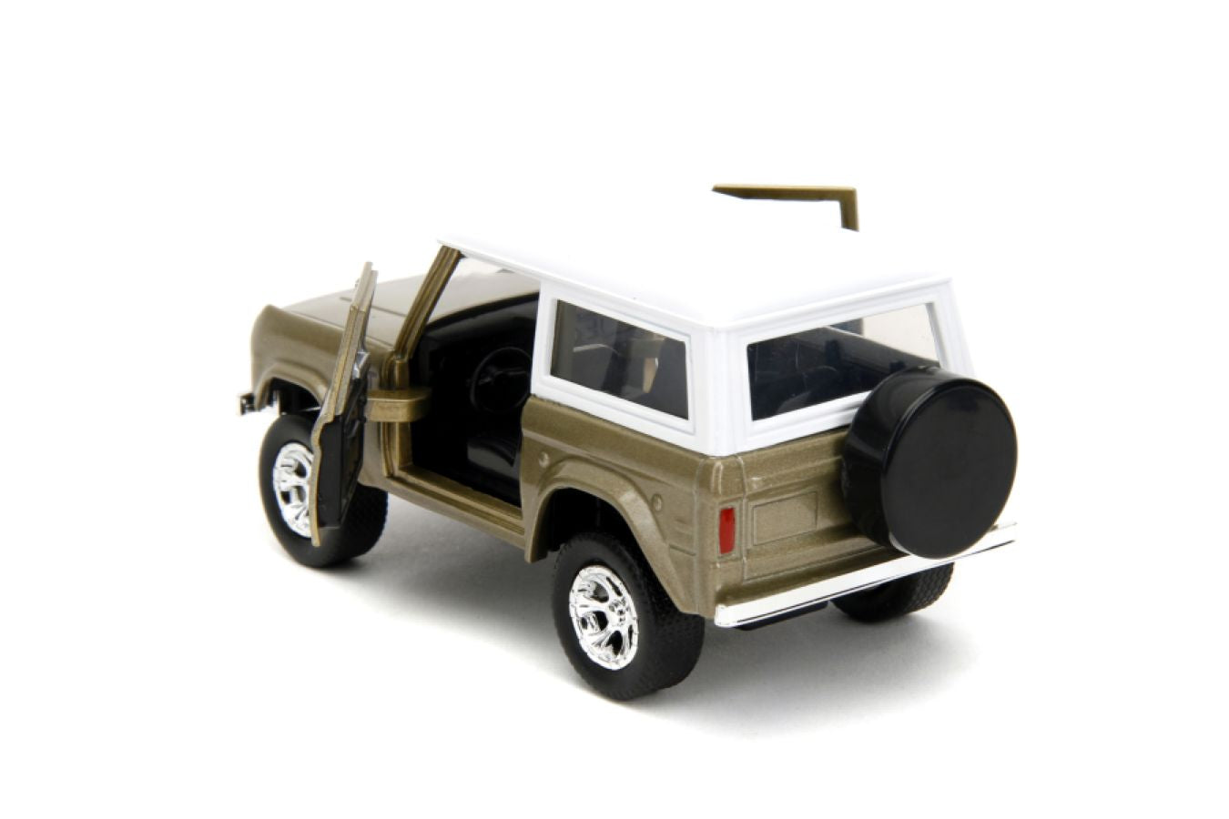 Marvel Comics - 1973 Ford Bronco Hard Top 1:32 Scale Hollywood Ride with Groot Set