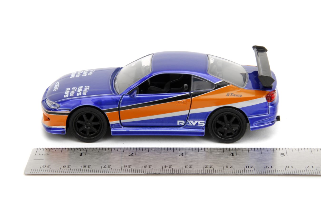 Fast and the Furious - Han's 2001 Nissan Silvia S15 1:32 Scale Diecast Vehicle