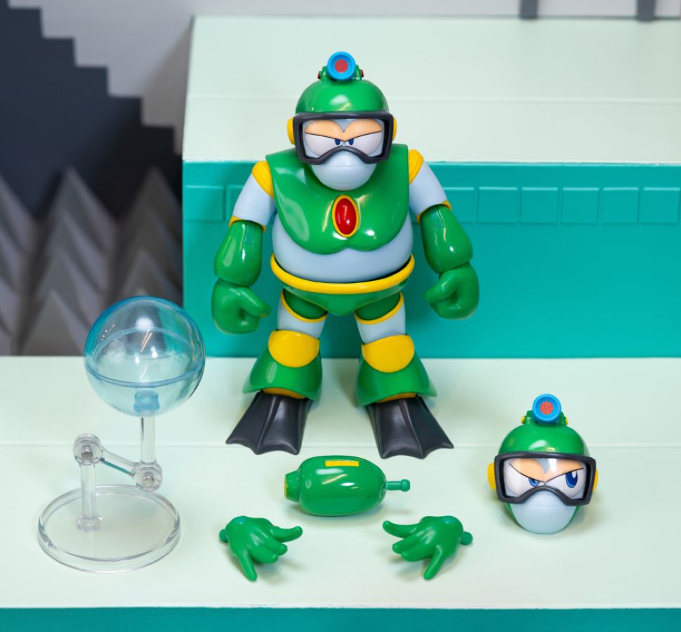 Mega Man - Bubble Man 4.5" Action Figure