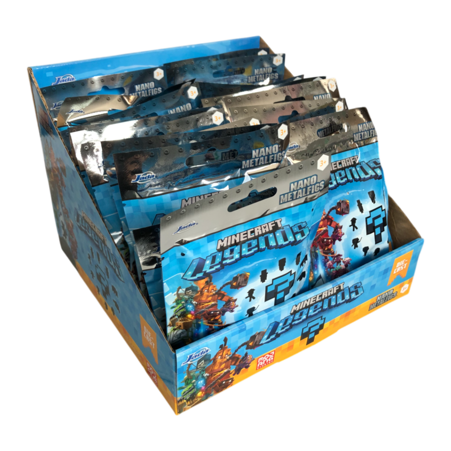 Minecraft - Legends Nano Metalfigs Blind Bag (Display of 24)