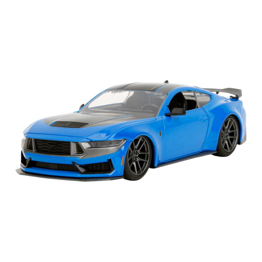 Big Time Muscle - 1:24 2024 Ford Mustang Dark Horse Diecast Vehicle