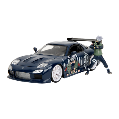 Naruto - Kakashi with 1993 Mazda RX-7 V2 1:24 Scale Diecast Vehicle