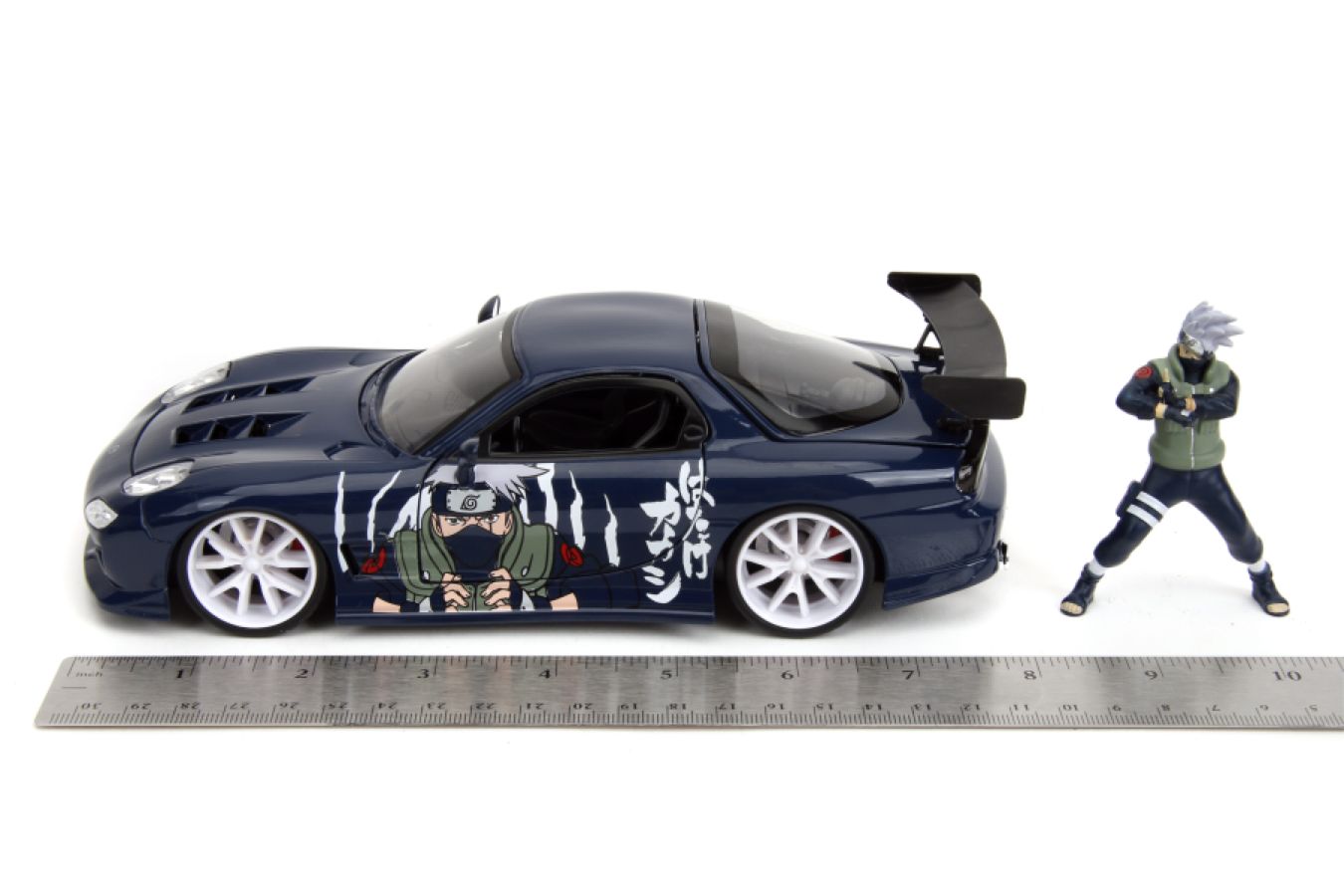 Naruto - Kakashi with 1993 Mazda RX-7 V2 1:24 Scale Diecast Vehicle