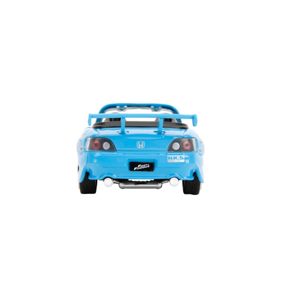 Fast & Furious - 2001 Honda S2000 1:32 Scale Diecast Vehicle (Blue Remix)