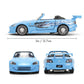 Fast & Furious - 2001 Honda S2000 1:32 Scale Diecast Vehicle (Blue Remix)