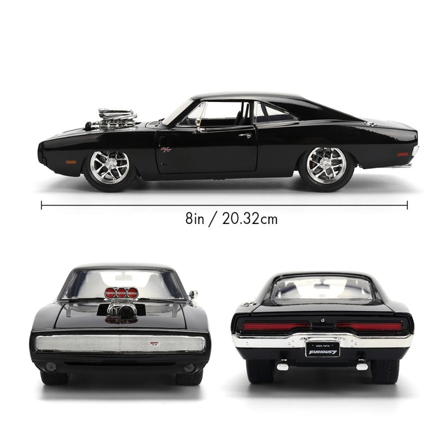 Fast and Furious - 1970 Dodge Charger Street 1:24 Scale Hollywood Ride