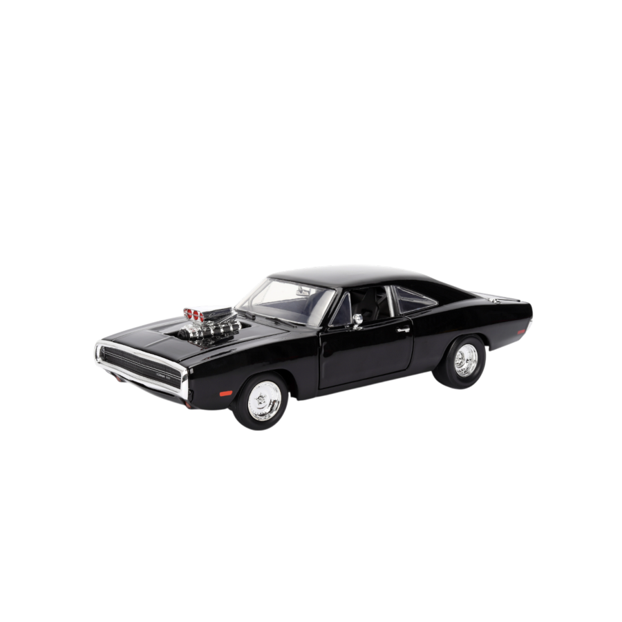 Fast and Furious 9: The Fast Saga - 1970 Dodge Charger Black 1:24 Scale Hollywood Ride