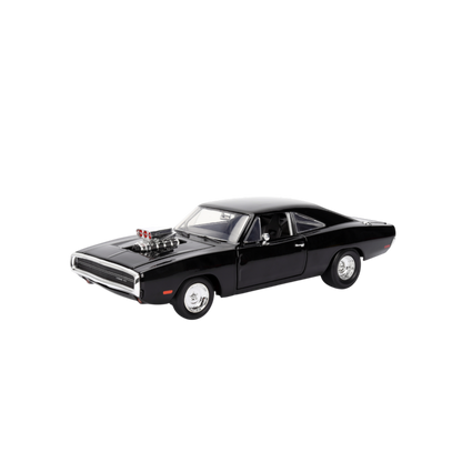 Fast and Furious 9: The Fast Saga - 1970 Dodge Charger Black 1:24 Scale Hollywood Ride