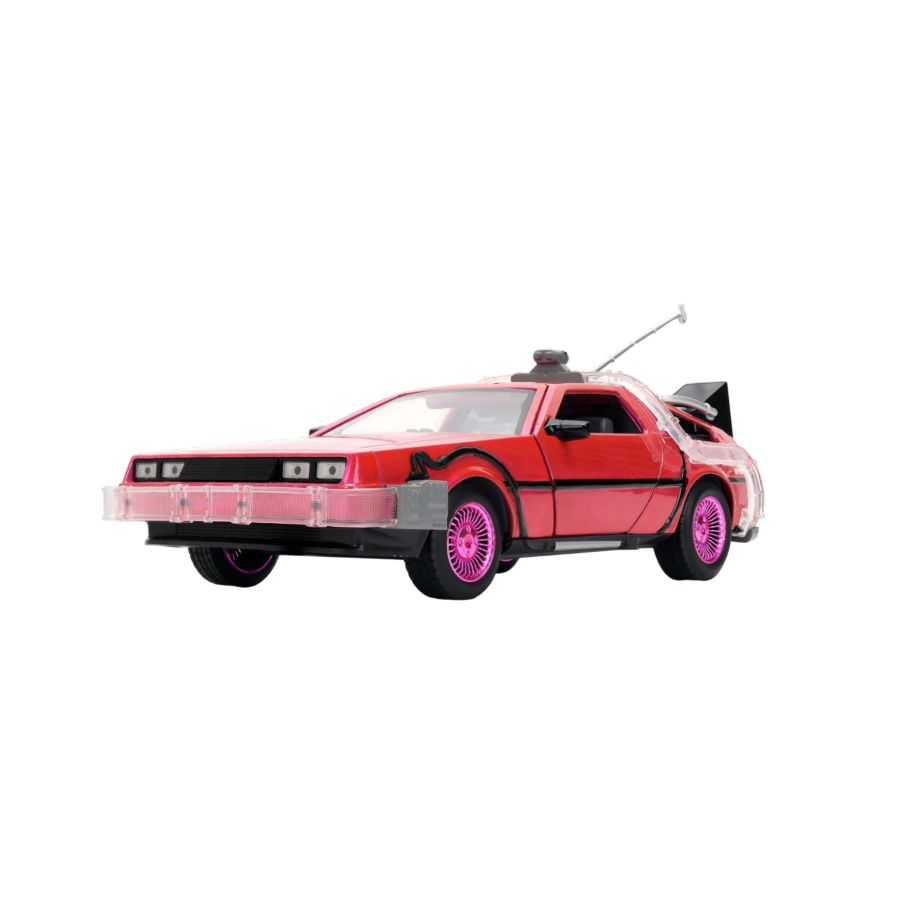 Pink Slips - Delorean (Pink) 1:24 Scale Diecast Vehicle
