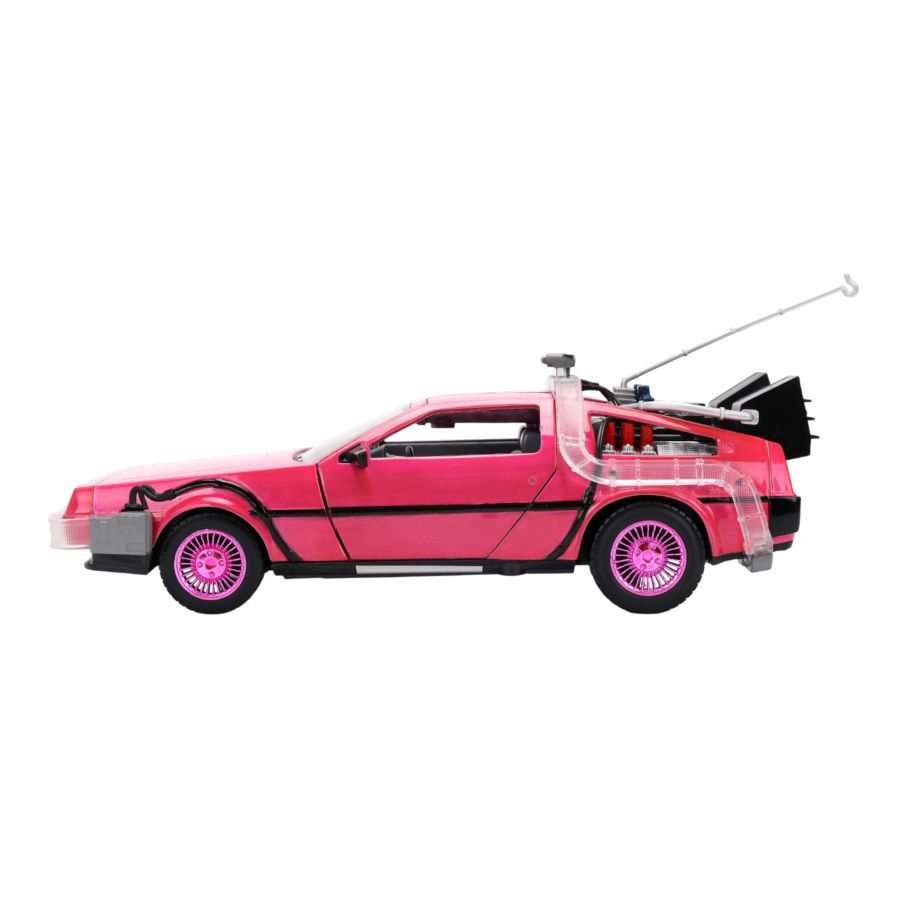 Pink Slips - Delorean (Pink) 1:24 Scale Diecast Vehicle