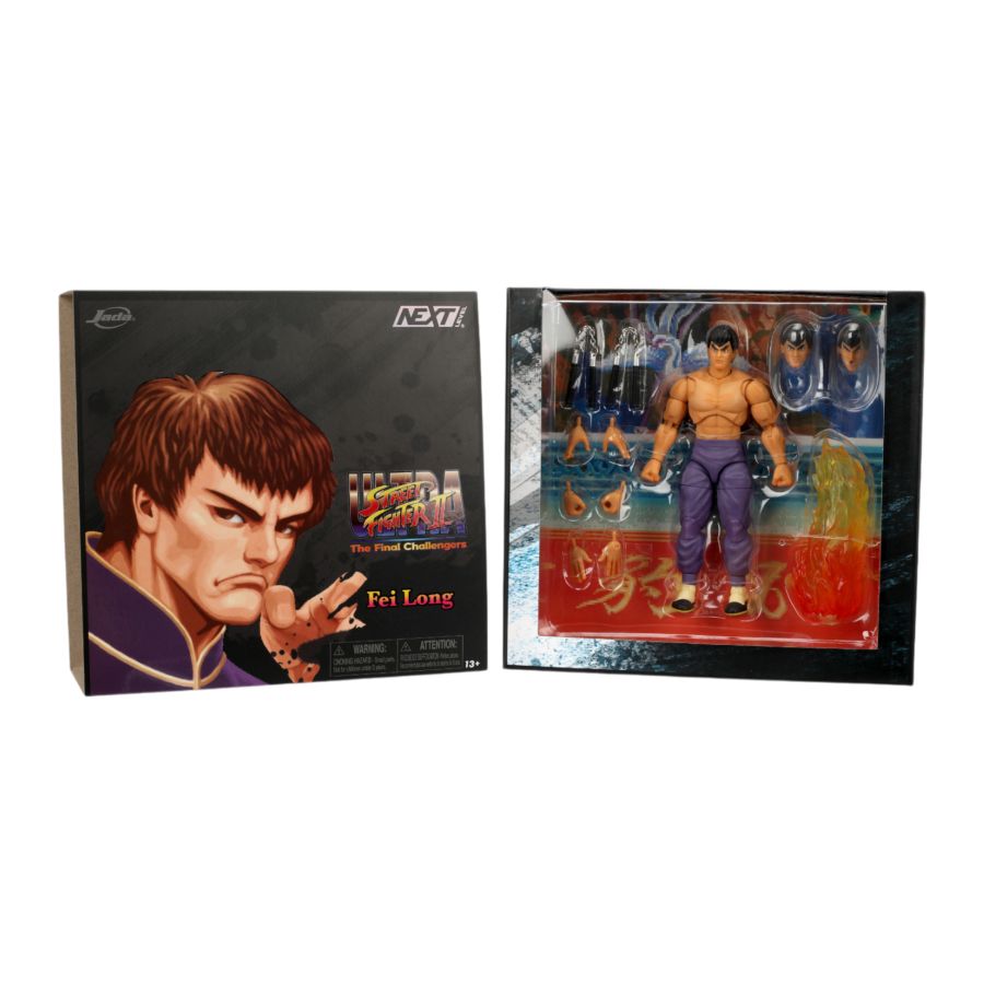 Street Fighter - Fei Long (P2) Deluxe 6" Action Figure