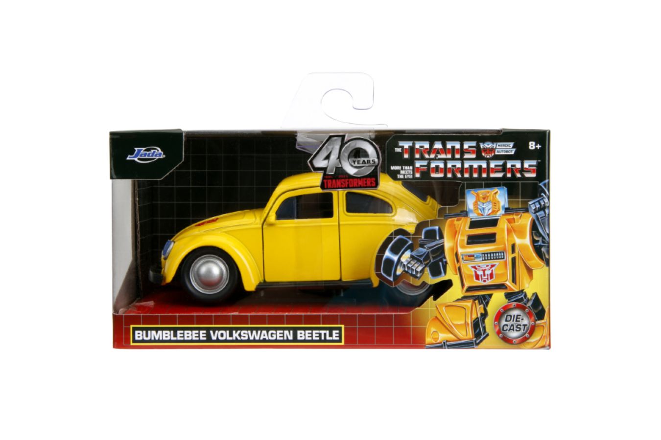 Transformers - G1 Bumblebee VW Beetle 1:32 Scale Diecast Vehicle