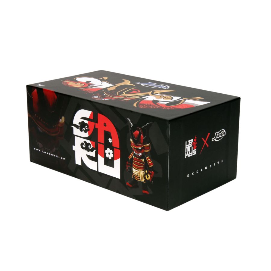 Lab Monkeys - 1:24 Mazda RX-7 Diecast Vehicle with SARU 3.25" Figure