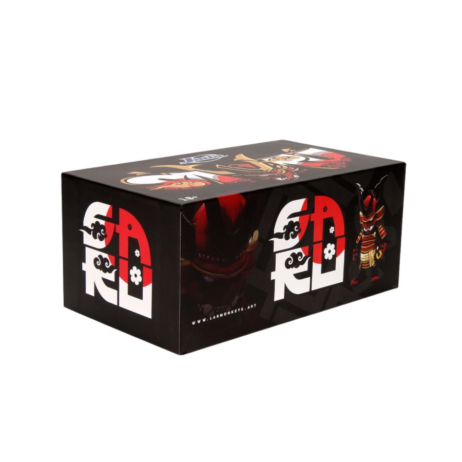 Lab Monkeys - 1:24 Mazda RX-7 Diecast Vehicle with SARU 3.25" Figure