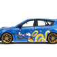 Sonic - Subaru STI with Sonic Figure 1:24 Scale Diecast Vehicle