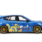 Sonic - Subaru STI with Sonic Figure 1:24 Scale Diecast Vehicle