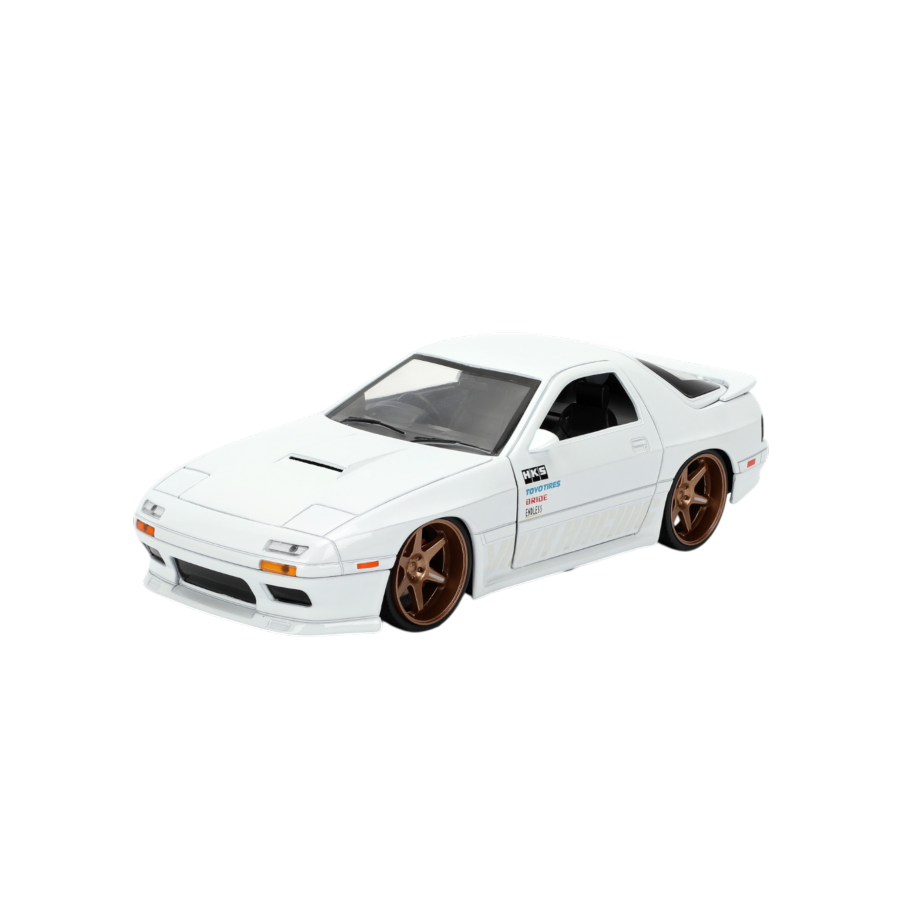 JDM Tuners - 1985 Mazda RX-7 (FC) 1:24 Scale Diecast Vehicle