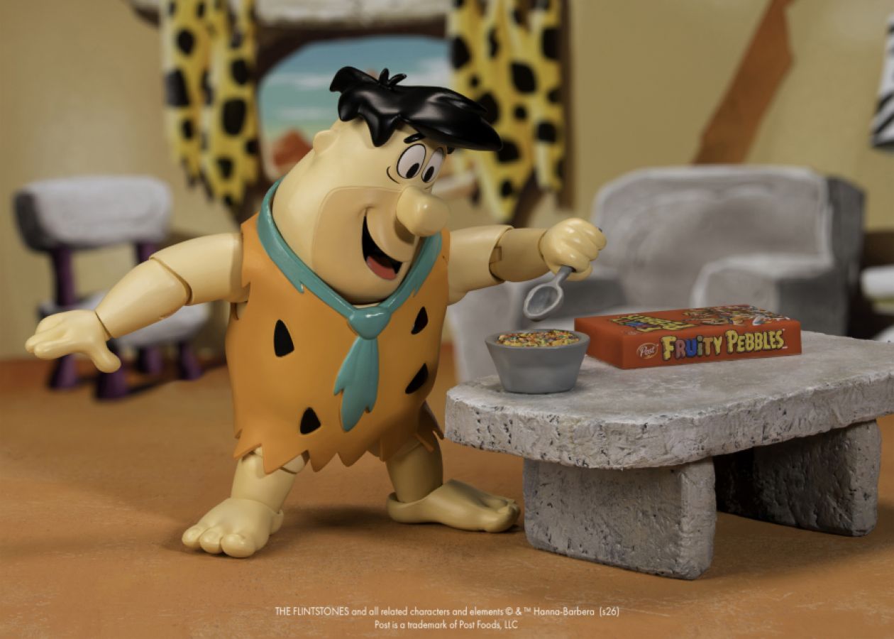 Flintstones - Fred Flintsone (Fruity Pebbles) 1:12 Scale Action Figure