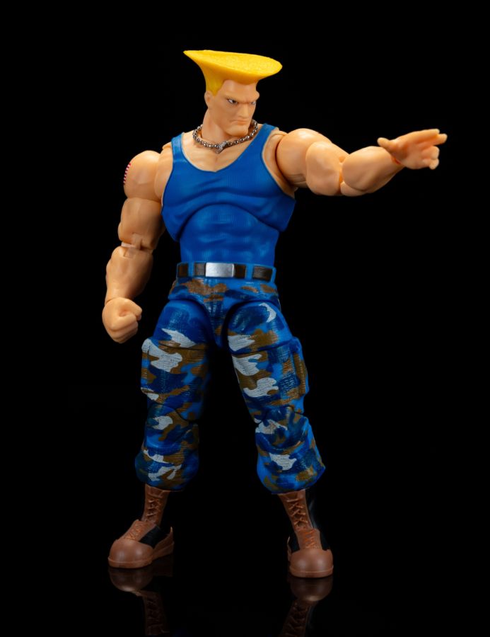 Street Fighter II - Guile (Player 2) 6" Figure