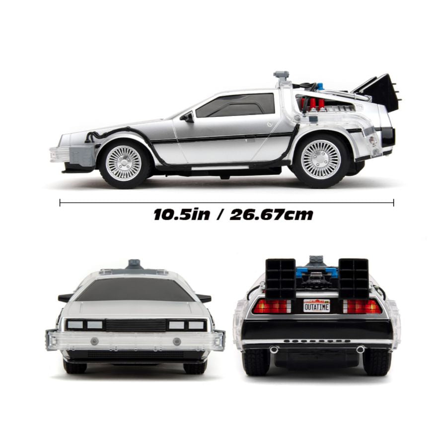 Back to the Future - Delorian 1:16 Scale Remote Control Vehicle