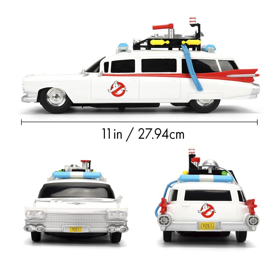 Hollywood Rides - Ghostbusters Ecto-1 1:16 Scale Remote Control Car