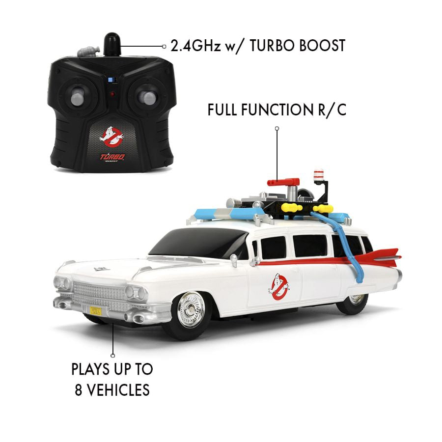 Hollywood Rides - Ghostbusters Ecto-1 1:16 Scale Remote Control Car