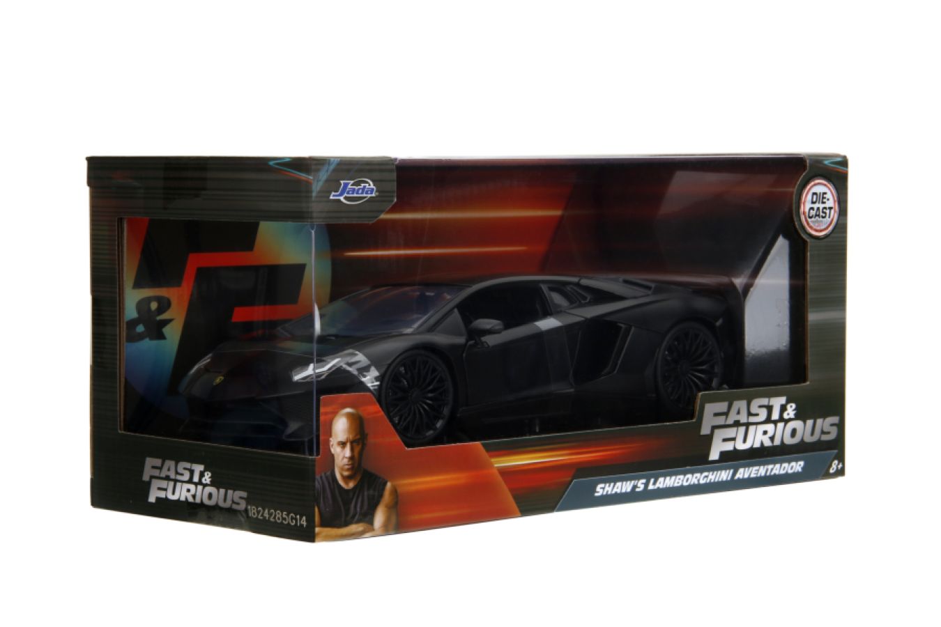 Fast and Furious - Shaw's Lamborghini Aventador 1:24 Scale Diecast