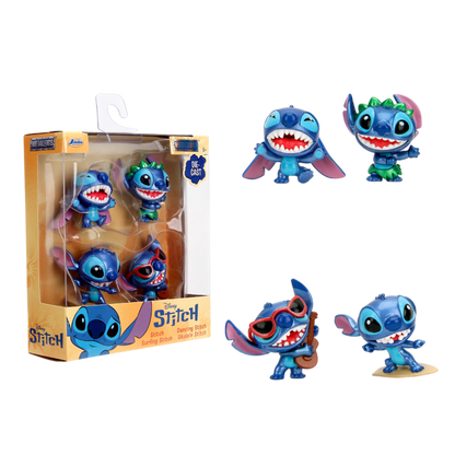 Disney - Stitch 2.5" Metalfigs 4-Pack