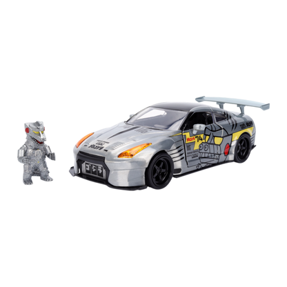 Godzilla - 2009 Nissan GT-R R35 Ben Sopra 1:24 Scale Diecast Vehicle (with Figure)