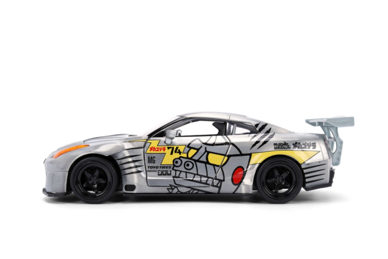 Godzilla - 2009 Nissan GT-R R35 Ben Sopra 1:24 Scale Diecast Vehicle (with Figure)