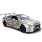 Godzilla - 2009 Nissan GT-R R35 Ben Sopra 1:24 Scale Diecast Vehicle (with Figure)