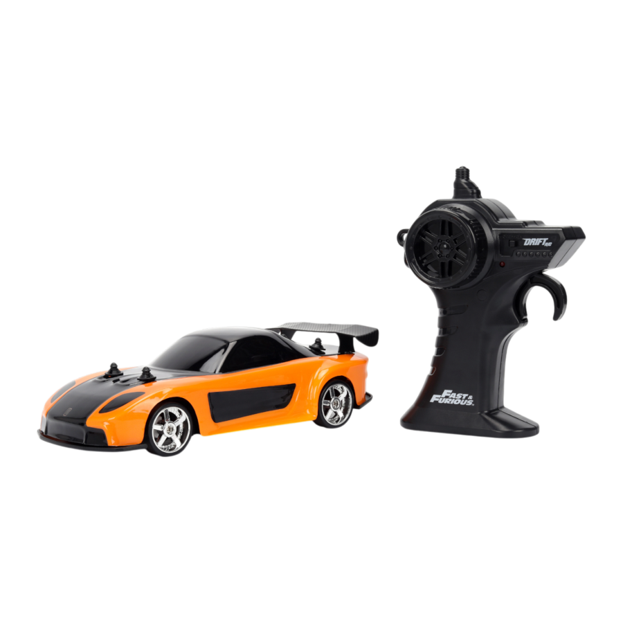 Fast & Furious - Mazda Rx-7 DRIFT 1:24 Remote Control Car
