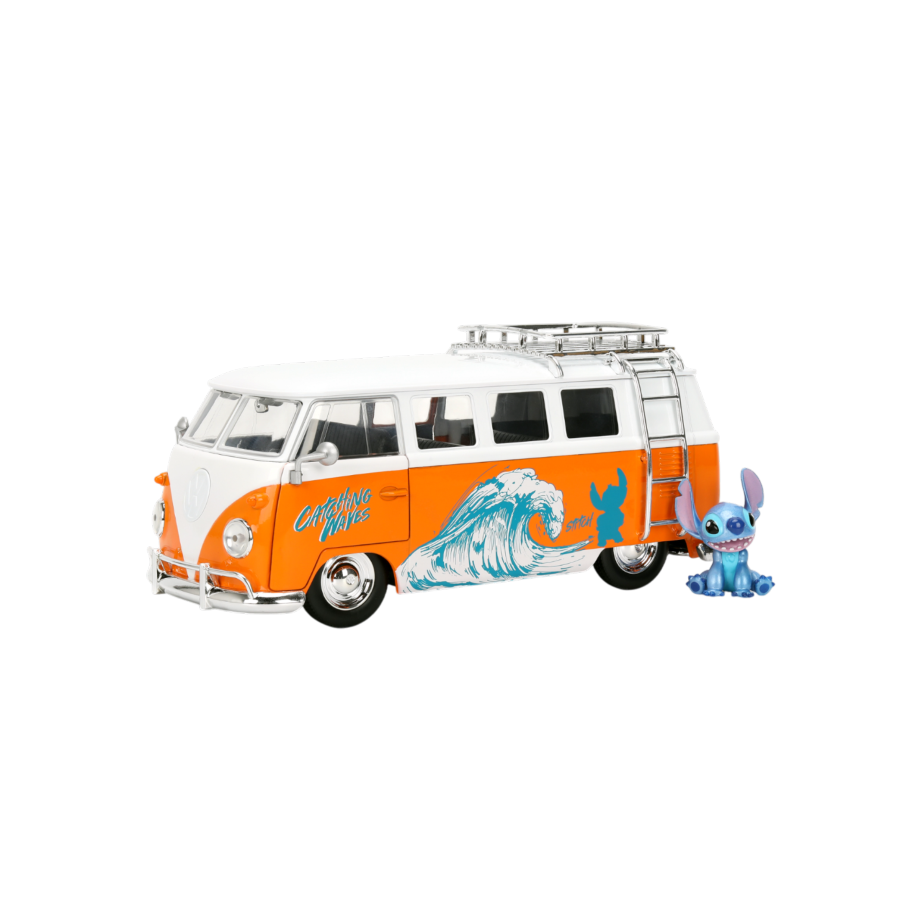 Lilo & Stitch - VW Bus 1:24 Scale Diecast Vehicle with Figure